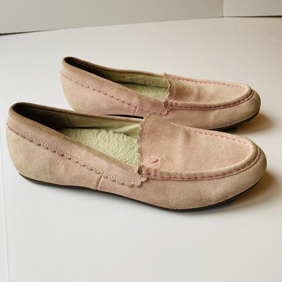 Vionic Mckenzie Slipper Pink Suede Size 9.5 - Picture 1 of 8